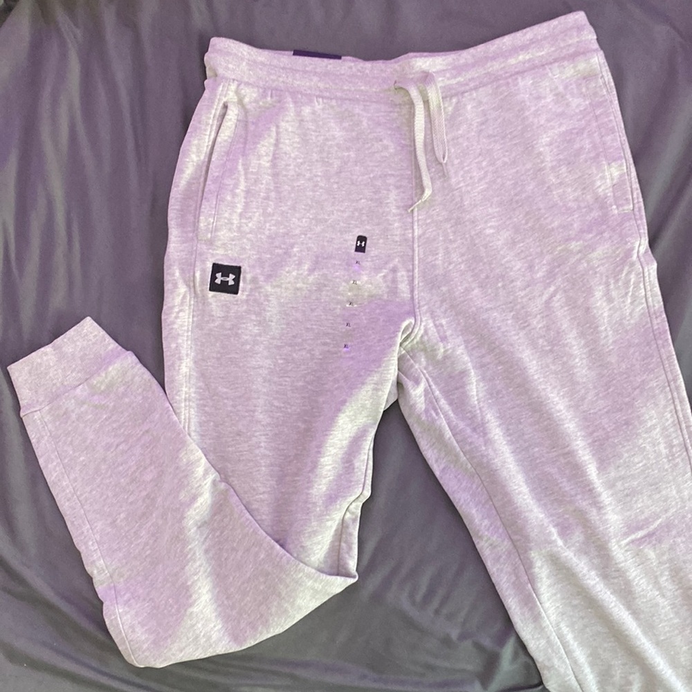 Men’s Grey Under Armour Joggers